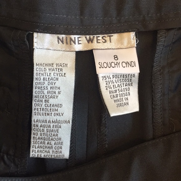 NINE WEST SILVER SCREEN STRETCH PANT - Picture 5 of 5